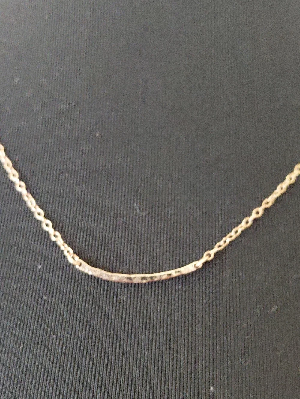Rose Gold Herringbone Chain Necklace - Women's Elegant Layering Piece - Picture 2 of 3